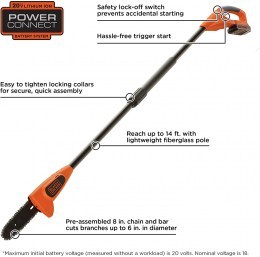Pole Saw-20V-8 BLACK + DECKER-